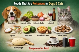 Foods That Are Dangerous for Dogs and Cats