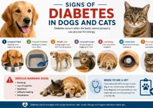 Signs of Diabetes in Dogs and Cats
